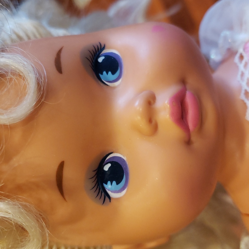Vintage 1988 Doll Lil Miss Magic Hair, Magic Touch. Original Clothes And Shoes - Picture 7 of 14